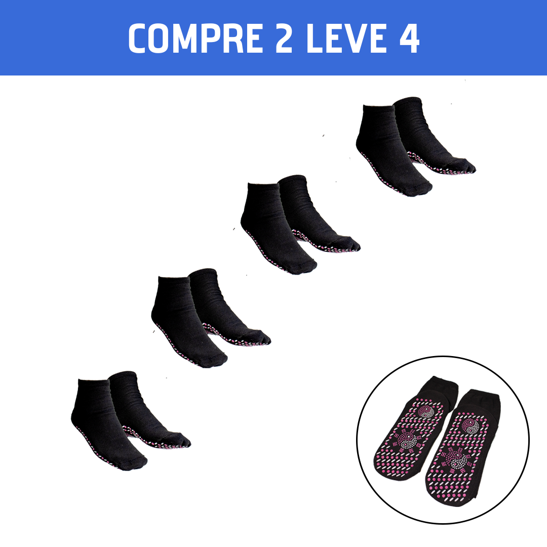 Meia De Compressão Magnética - Flex Form